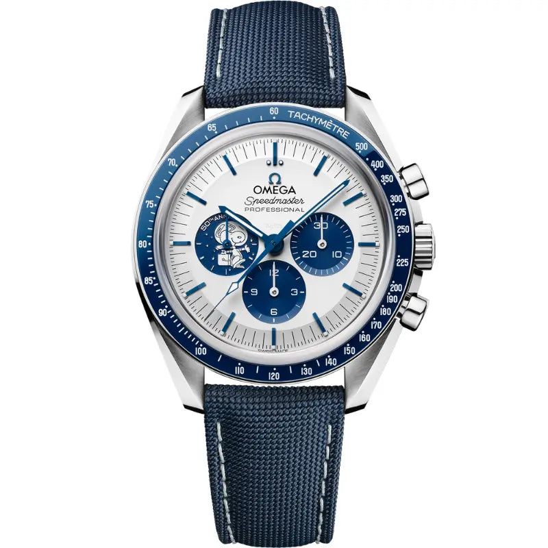 Speedmaster "Silver Snoopy Award" + Brinde(Pulseira Azul)