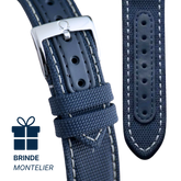 Pulseira Azul para Speedmaster "Silver Snoopy Award"