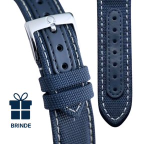 Speedmaster "Silver Snoopy Award" + Brinde(Pulseira Azul)